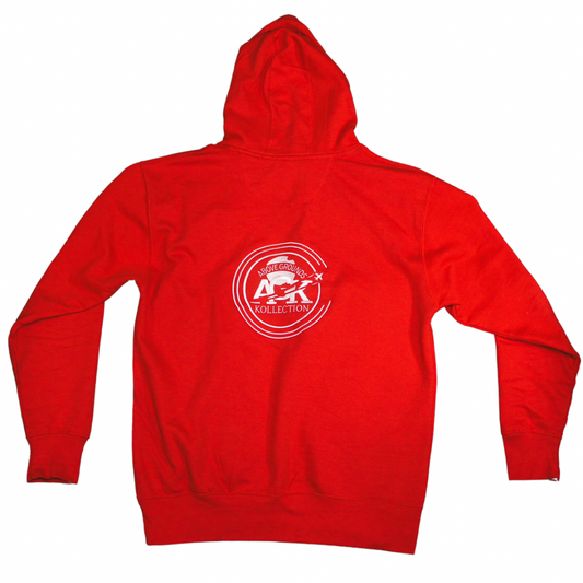 ABOVE GROUNDS HOODIE [RED]